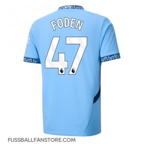 Manchester City Phil Foden #47 Replik Heimtrikot 2024-25 Kurzarm